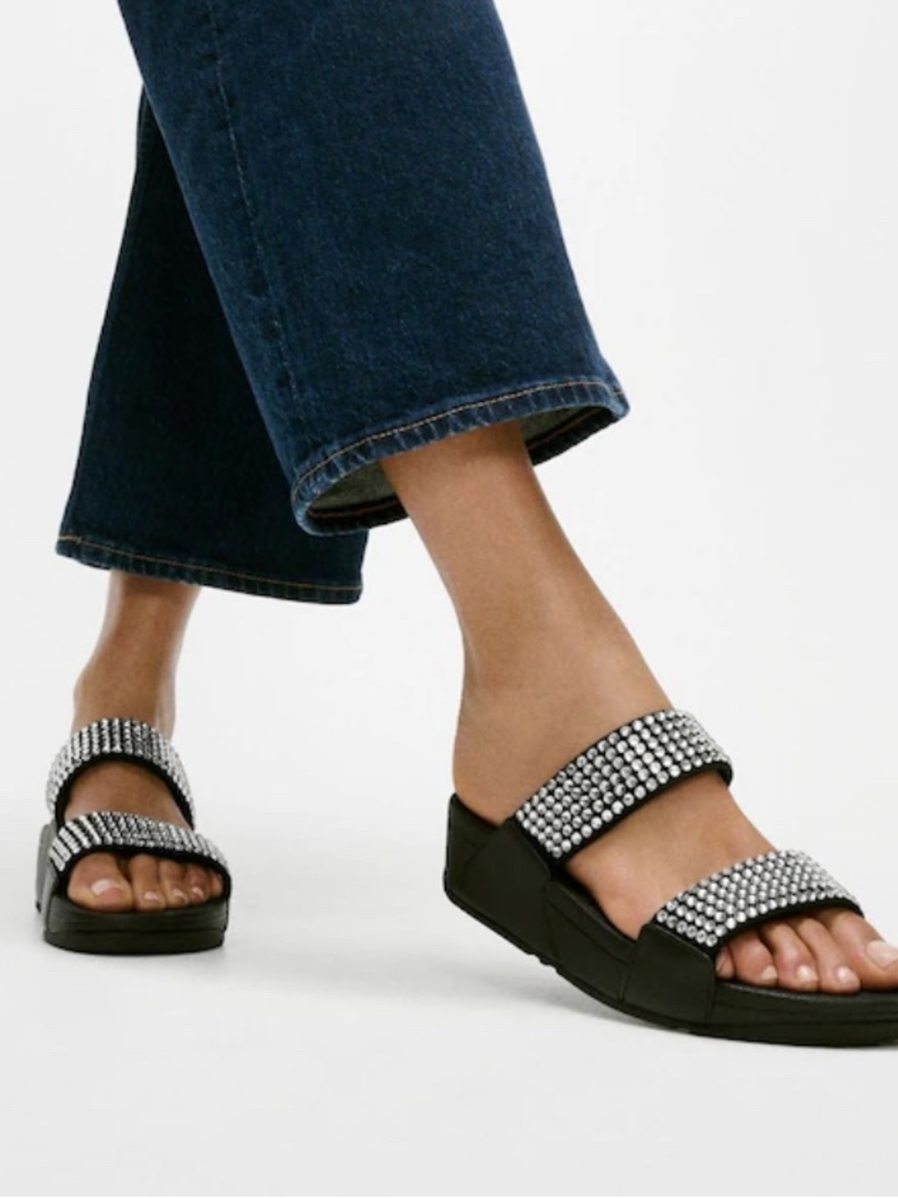 Fitflops Blue Rhinestones